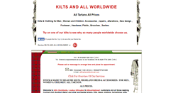 Desktop Screenshot of kiltsandallworldwide.com